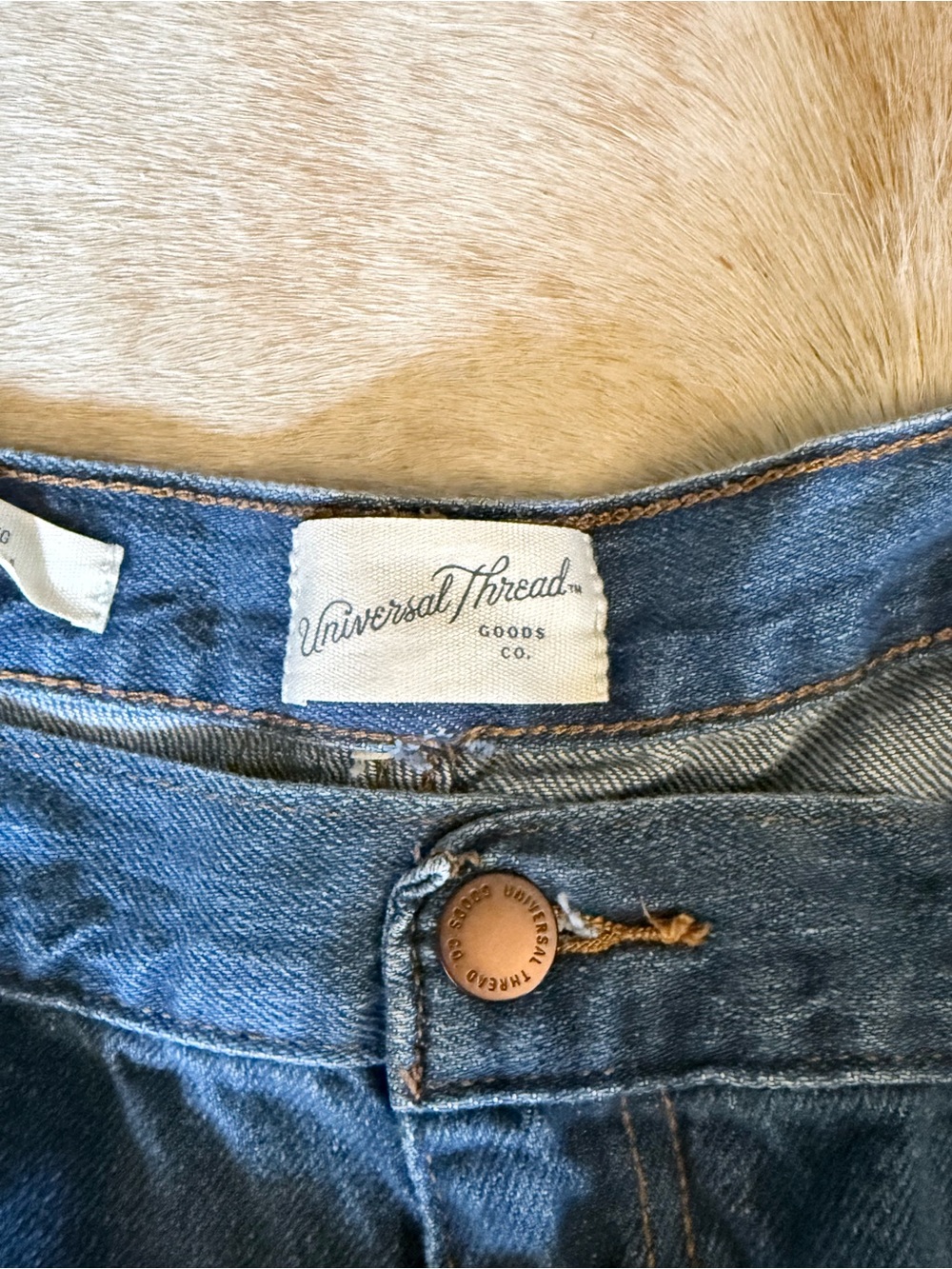 Universal Thread Medium Wash Wide-Leg Jeans